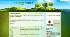 Desktop Screenshot of gogreennation.org